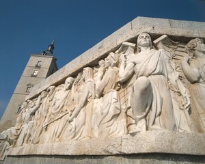 Detalle del Monumento a la Victoria por Juan de Ávalos (1911-2006) 1961